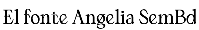El fonte Angelia SemBd