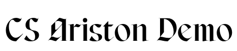 CS Ariston Demo