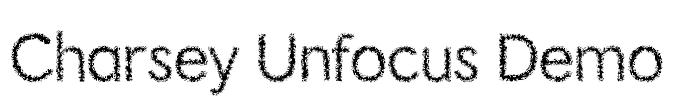 Charsey Unfocus Demo