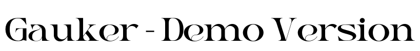 Gauker - Demo Version