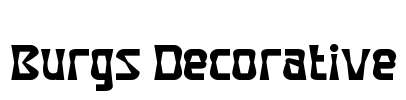 Burgs Decorative