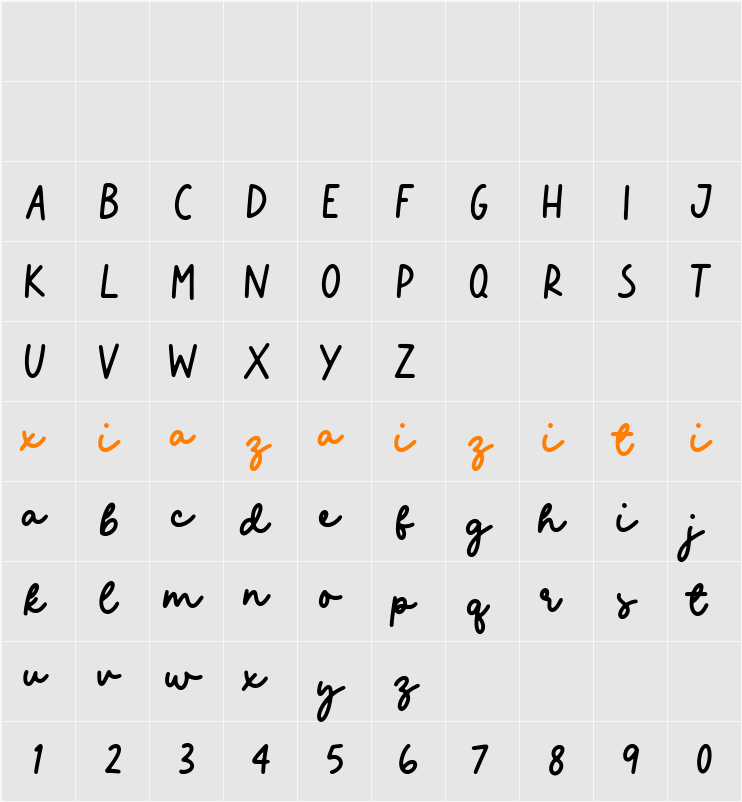 diamond dreams 字符映射表