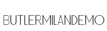 ButlerMilanDemo