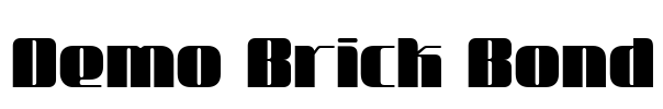 Demo Brick Bond