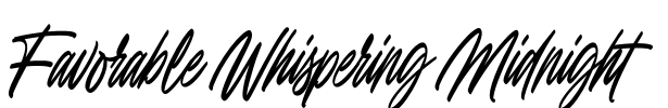Favorable Whispering Midnight