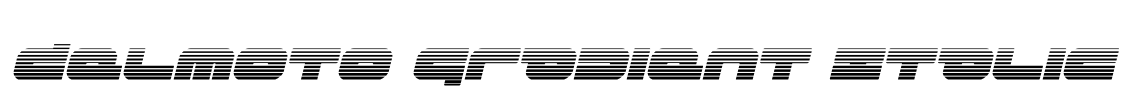 Delmoto Gradient Italic