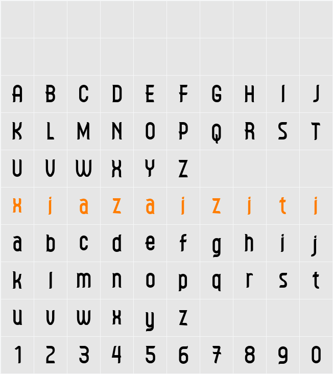 Bubba 字符映射表