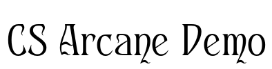 CS Arcane Demo