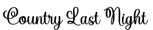 Country Last Night