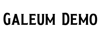 Galeum Demo