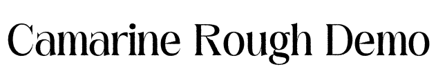Camarine Rough Demo