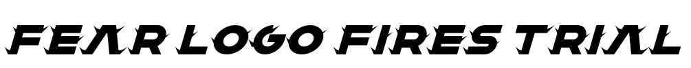 Fear Logo Fires Trial