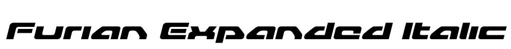 Furian Expanded Italic