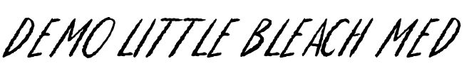 Demo Little Bleach Med