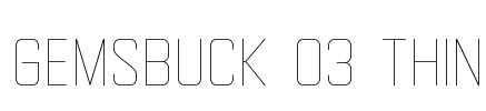 Gemsbuck 03 Thin
