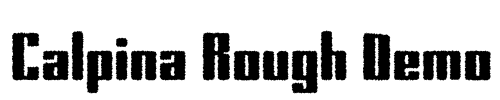 Calpina Rough Demo