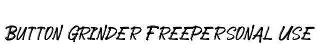 Button Grinder FreePersonal Use