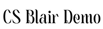 CS Blair Demo