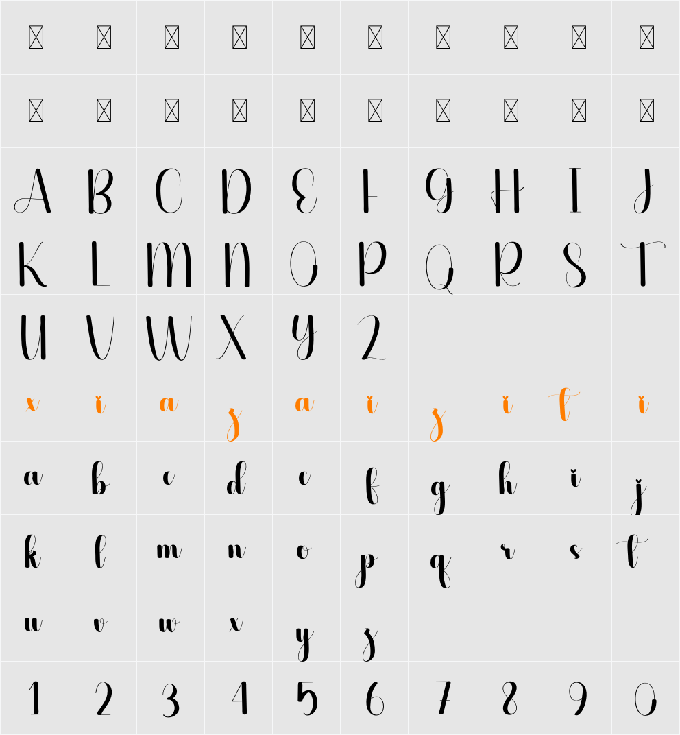 Canada 字符映射表