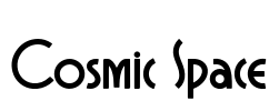 Cosmic Space