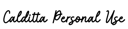 Calditta Personal Use