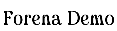 Forena Demo