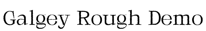 Galgey Rough Demo