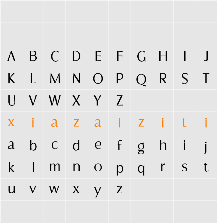 CS Action Demo 字符映射表