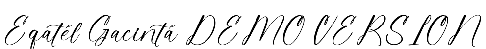 Eqatel Gacinta DEMO VERSION