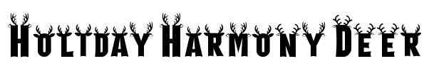 Holiday Harmony Deer