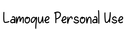 Lamoque Personal Use