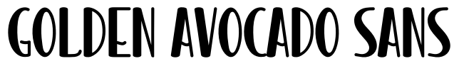 Golden Avocado Sans