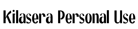Kilasera Personal Use