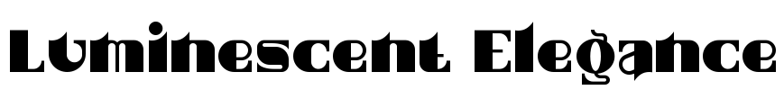 Luminescent Elegance