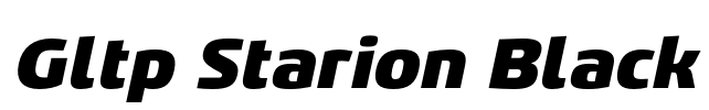 Gltp Starion Black