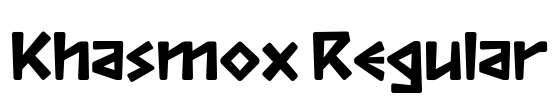 Khasmox Regular