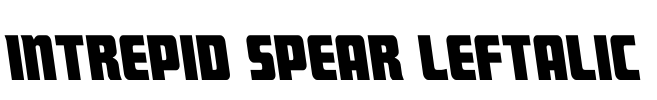 Intrepid Spear Leftalic