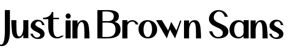 Justin Brown Sans