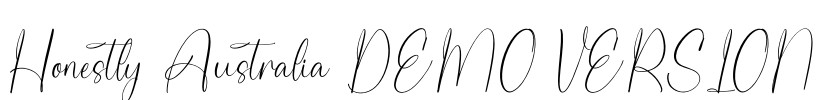 Honestly Australia DEMO VERSION