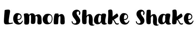 Lemon Shake Shake