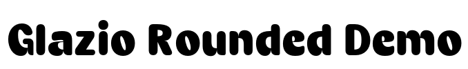 Glazio Rounded Demo