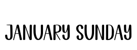 January Sunday