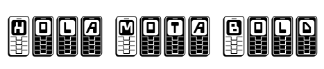 Hola Mota Bold