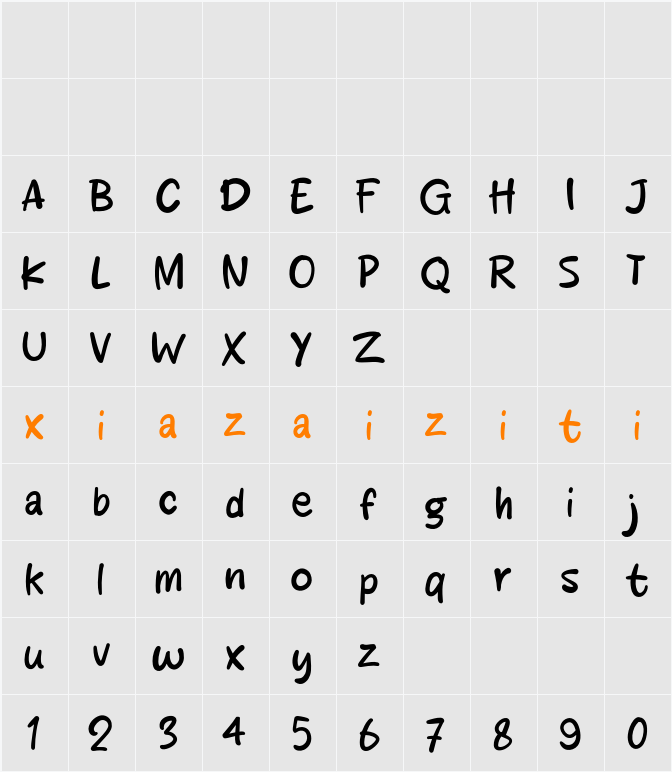 Jessycat 字符映射表