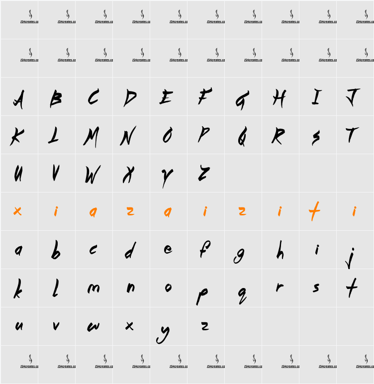 Killer Blow 字符映射表