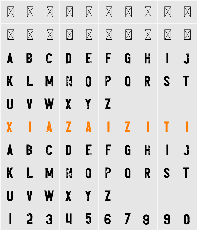 Knox 字符映射表