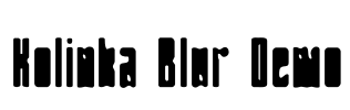 Kolinka Blur Demo