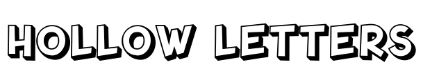 Hollow Letters