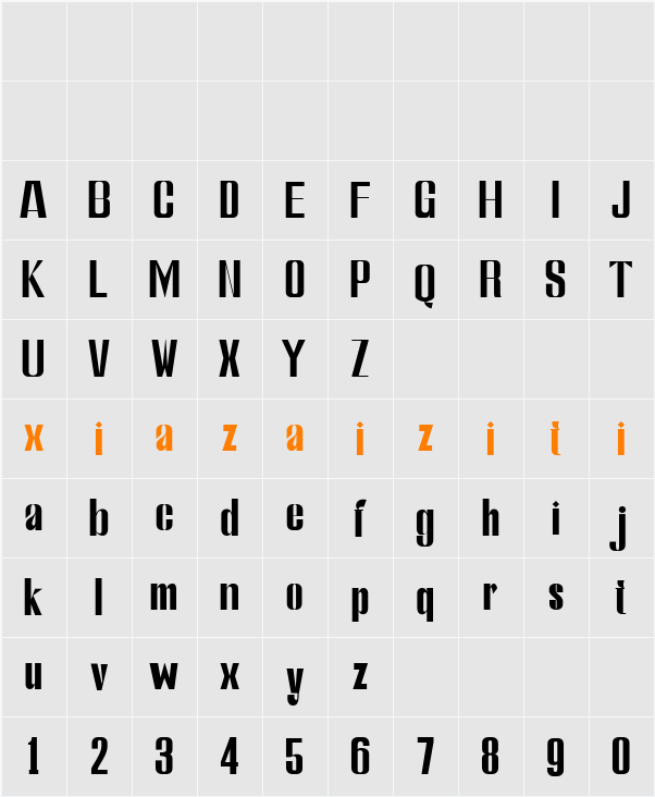 Hounter 字符映射表