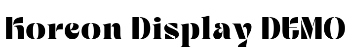 Koreon Display DEMO